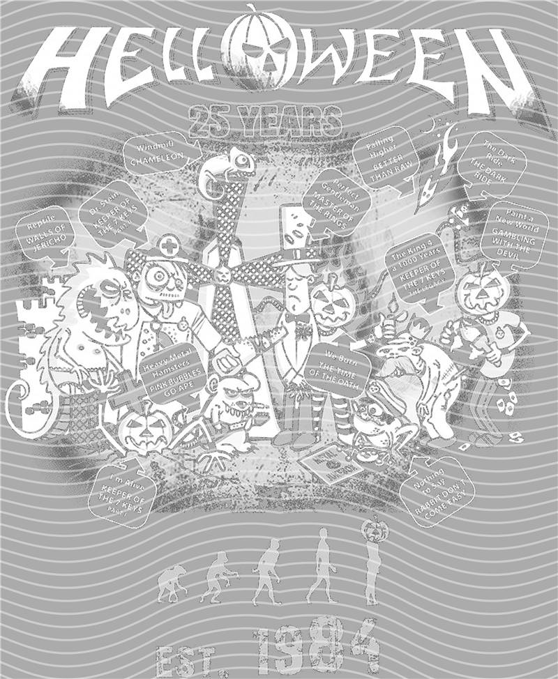 Metal band half-tone-MB 328